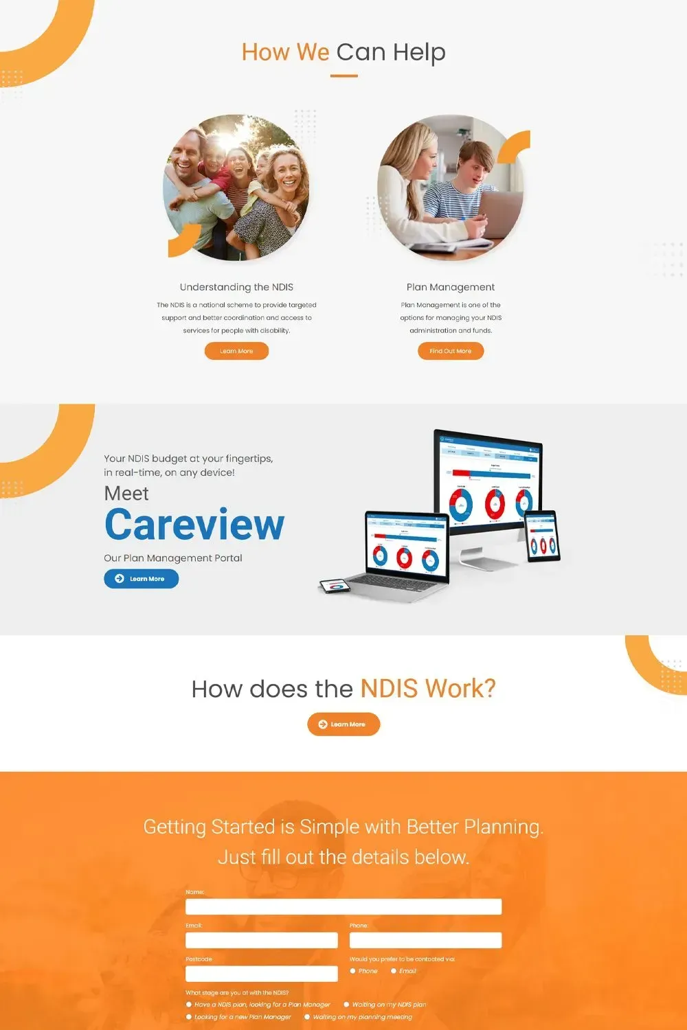 Better Planning home page website preview #4
