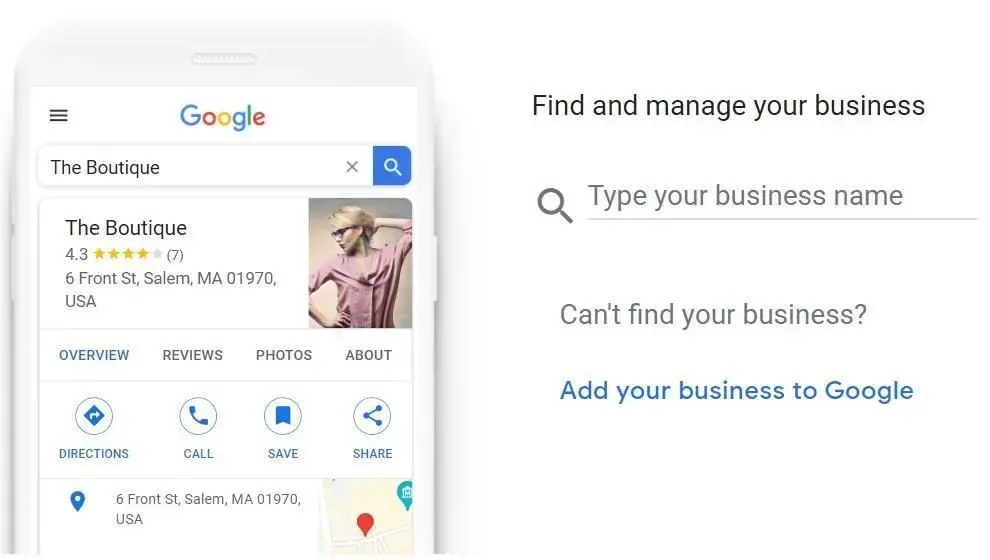 business name