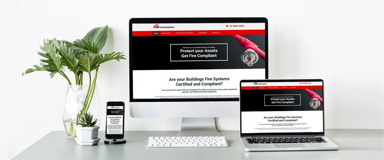 FSD Consultancy website preview
