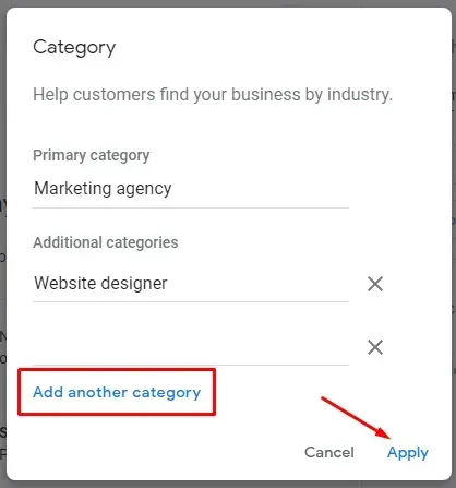 business categories