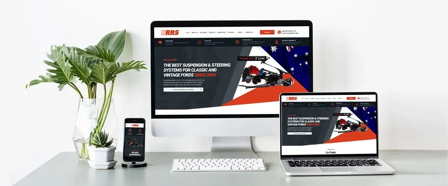 RRS Online website preview