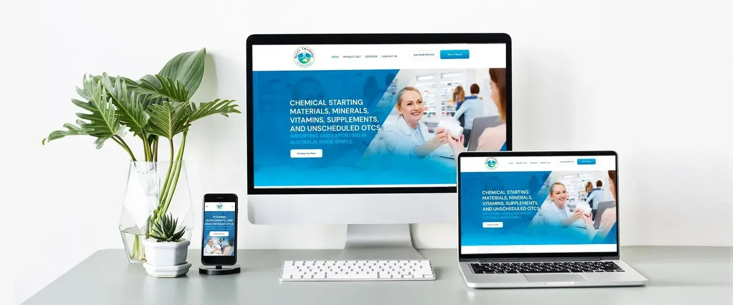 Riley Trading International website preview