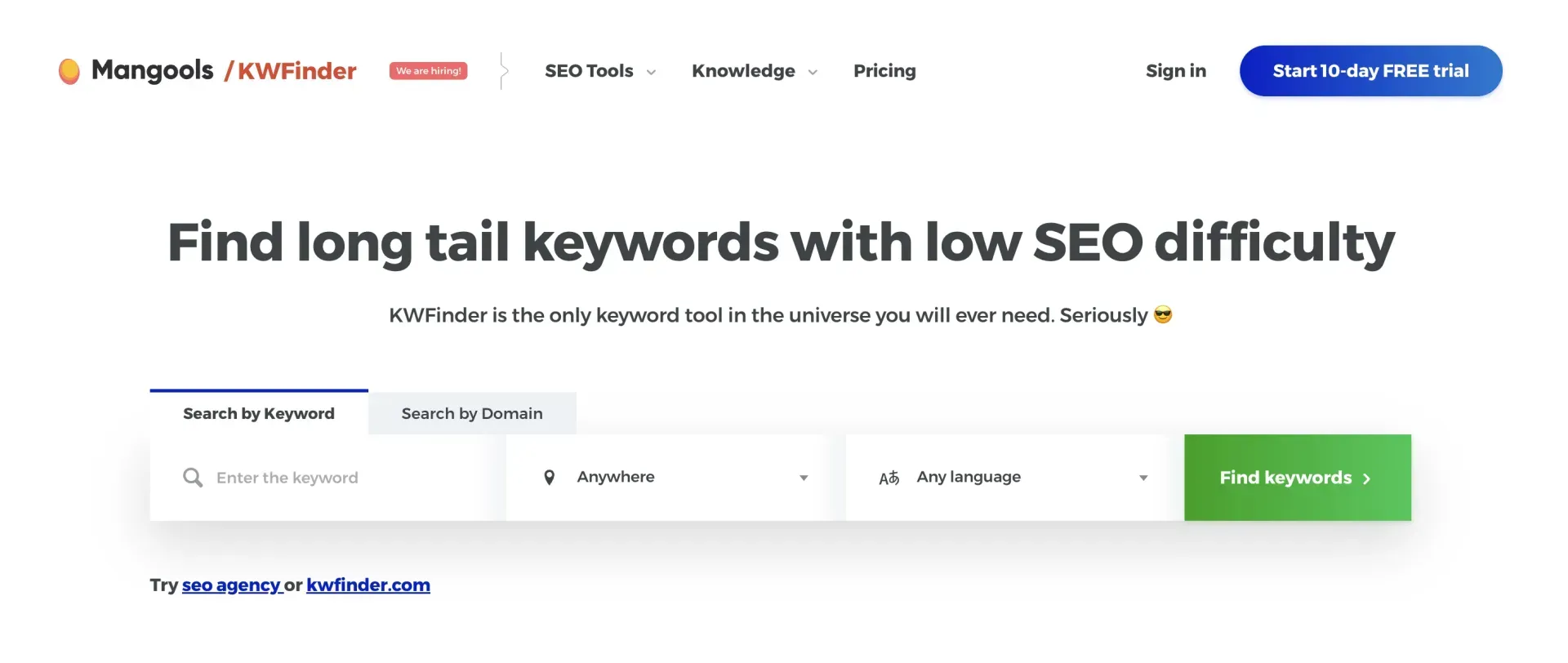 Mangools can help you dominate search engines