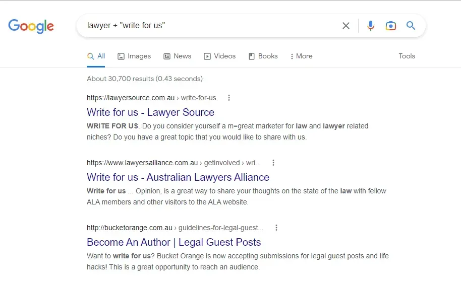 searching for guest posting sites