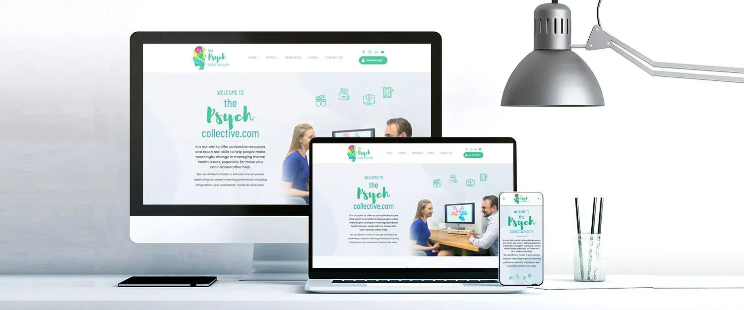 The Psych Collective website preview