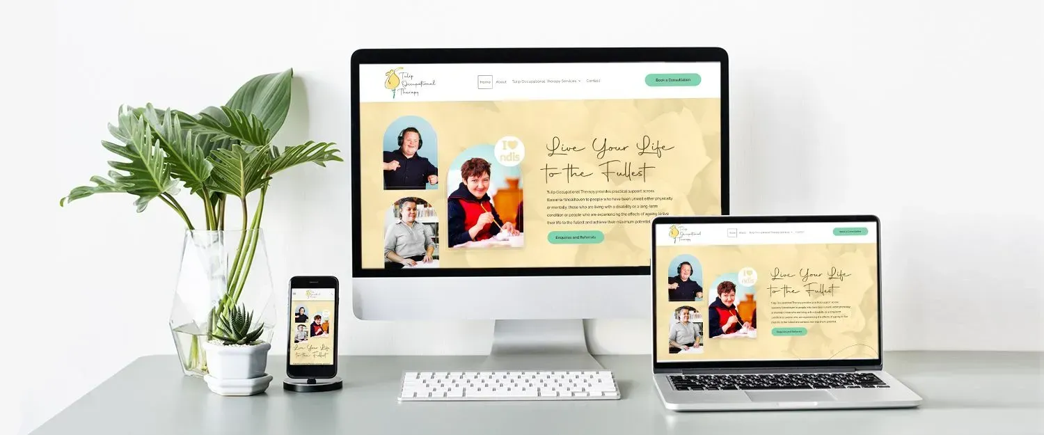 NDIS provider website for Tulip OT