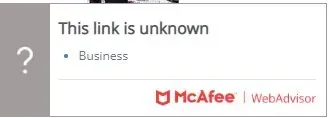 link is unknown