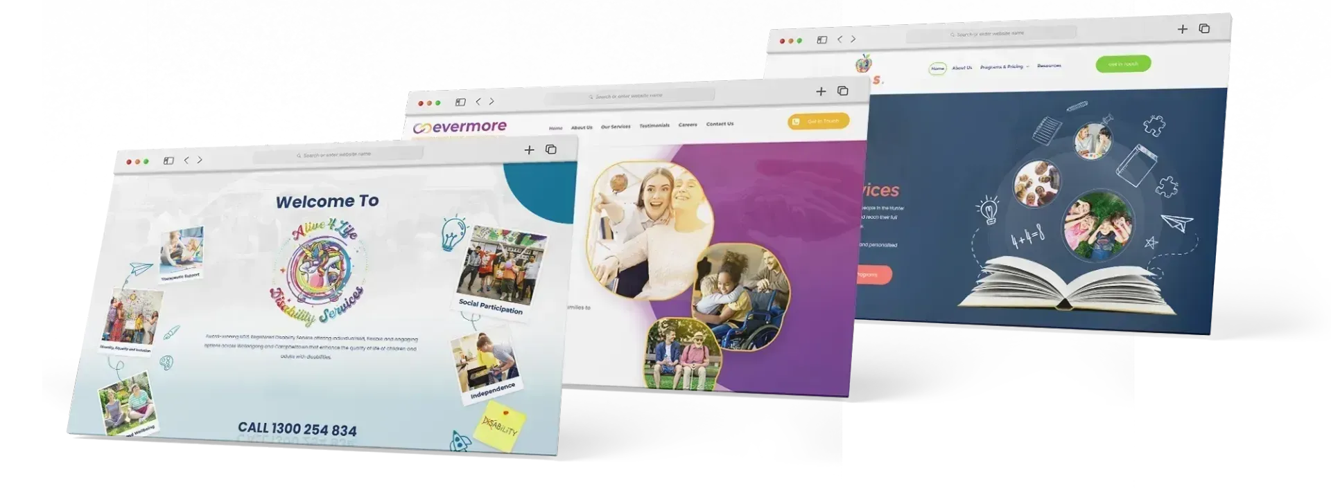 NDIS websites designed by Love My Online Marketing