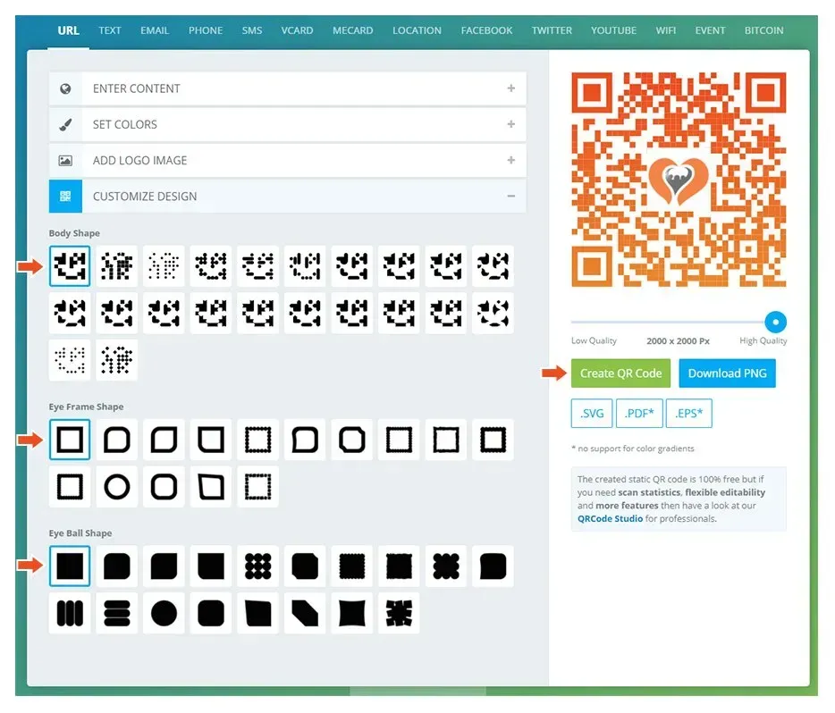 QR Codes Design