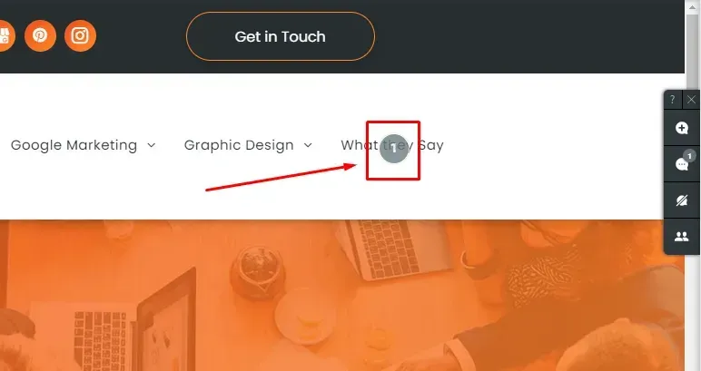 Site Comment indicator