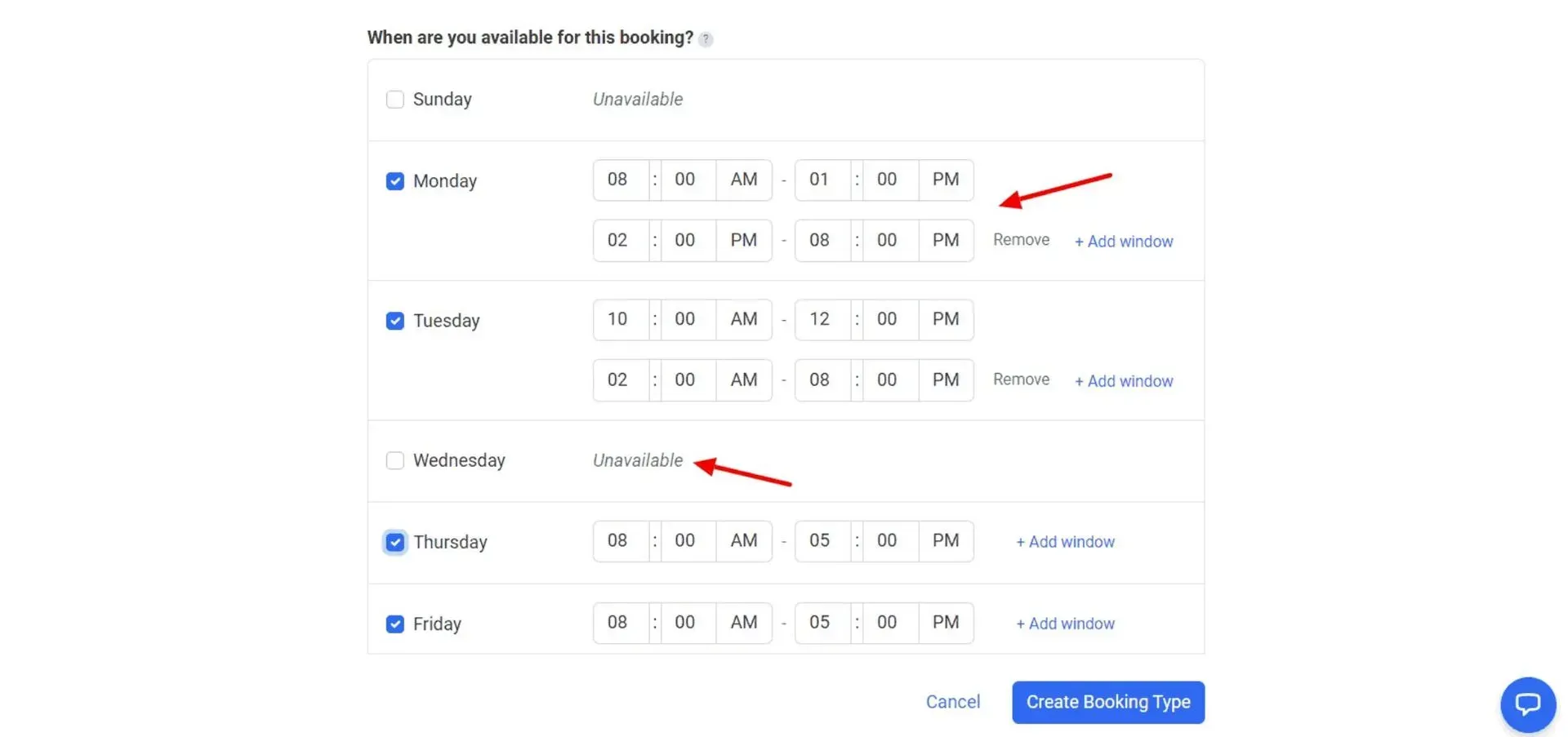 Setting up a Calendly event