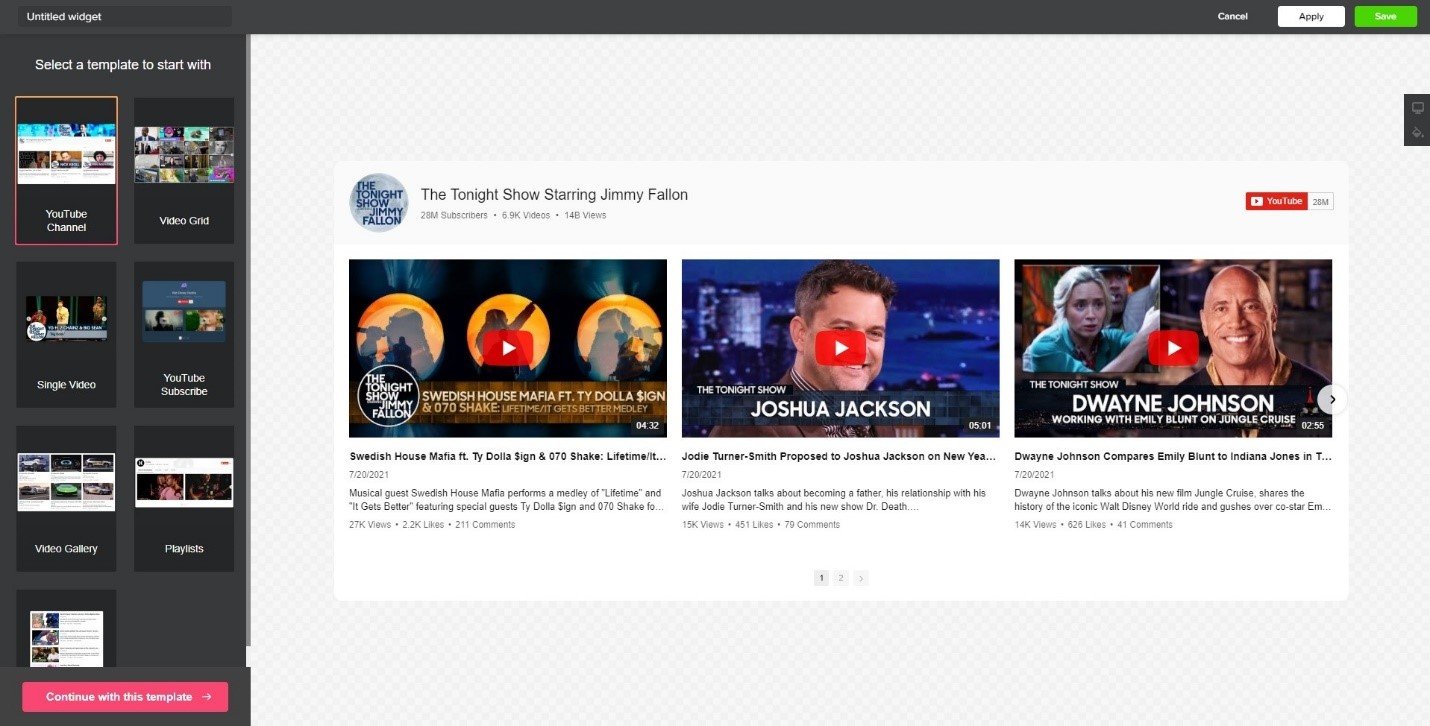 How to Add Your YouTube Gallery and Videos to Your Website