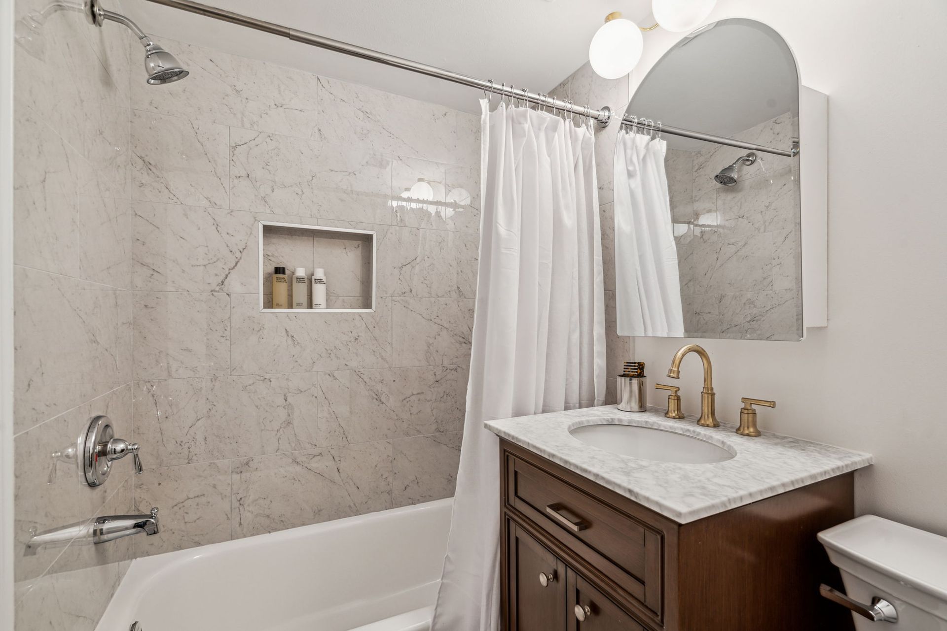 Renovated bathroom