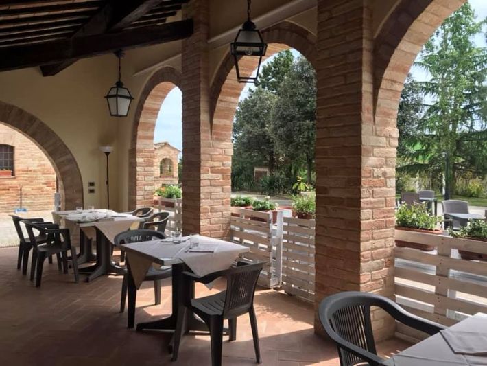 Ristorante all'aperto