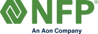 Green NFP logo with text "An Aon Company".