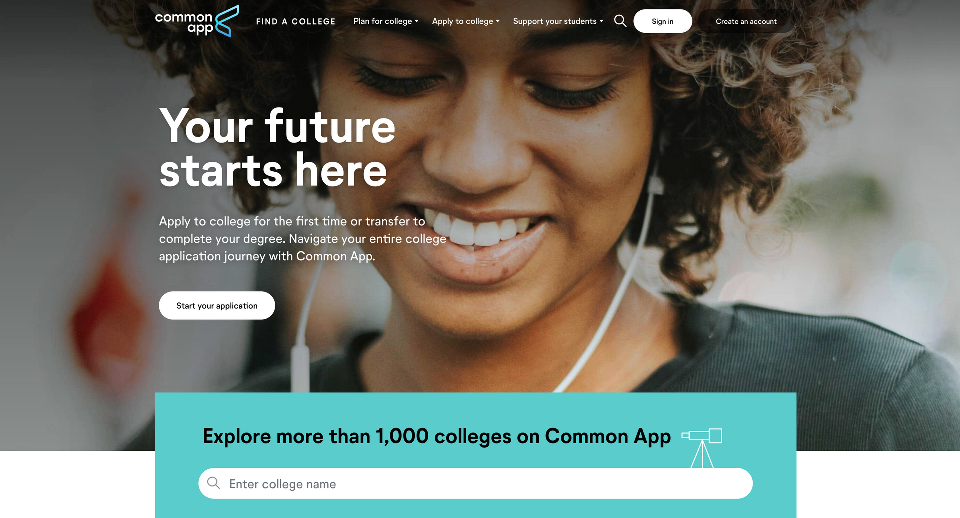 the common app