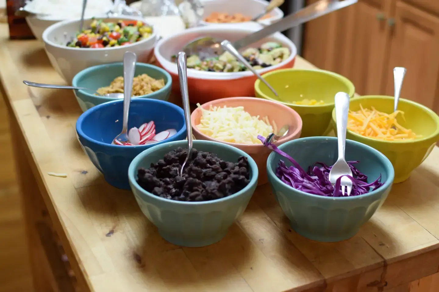 Build Your Own Bowl Stations