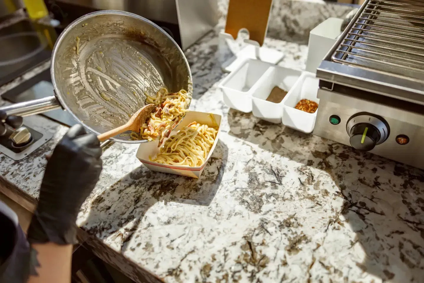 Pasta Action Station