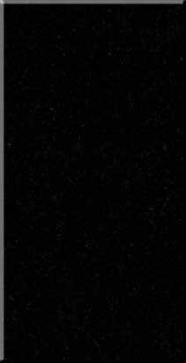 Mostly black vertical panel with faint speckles and gray edges, like a dark textured background