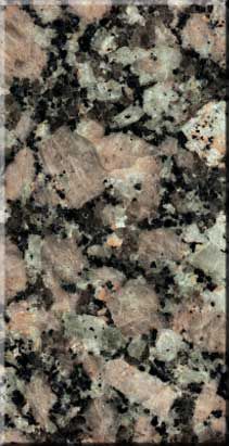 Close-up of speckled pink, gray, and black granite texture