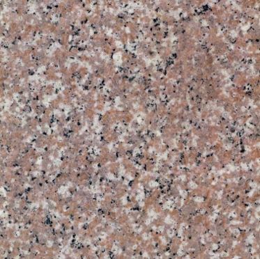 Close-up of pink and gray speckled granite surface