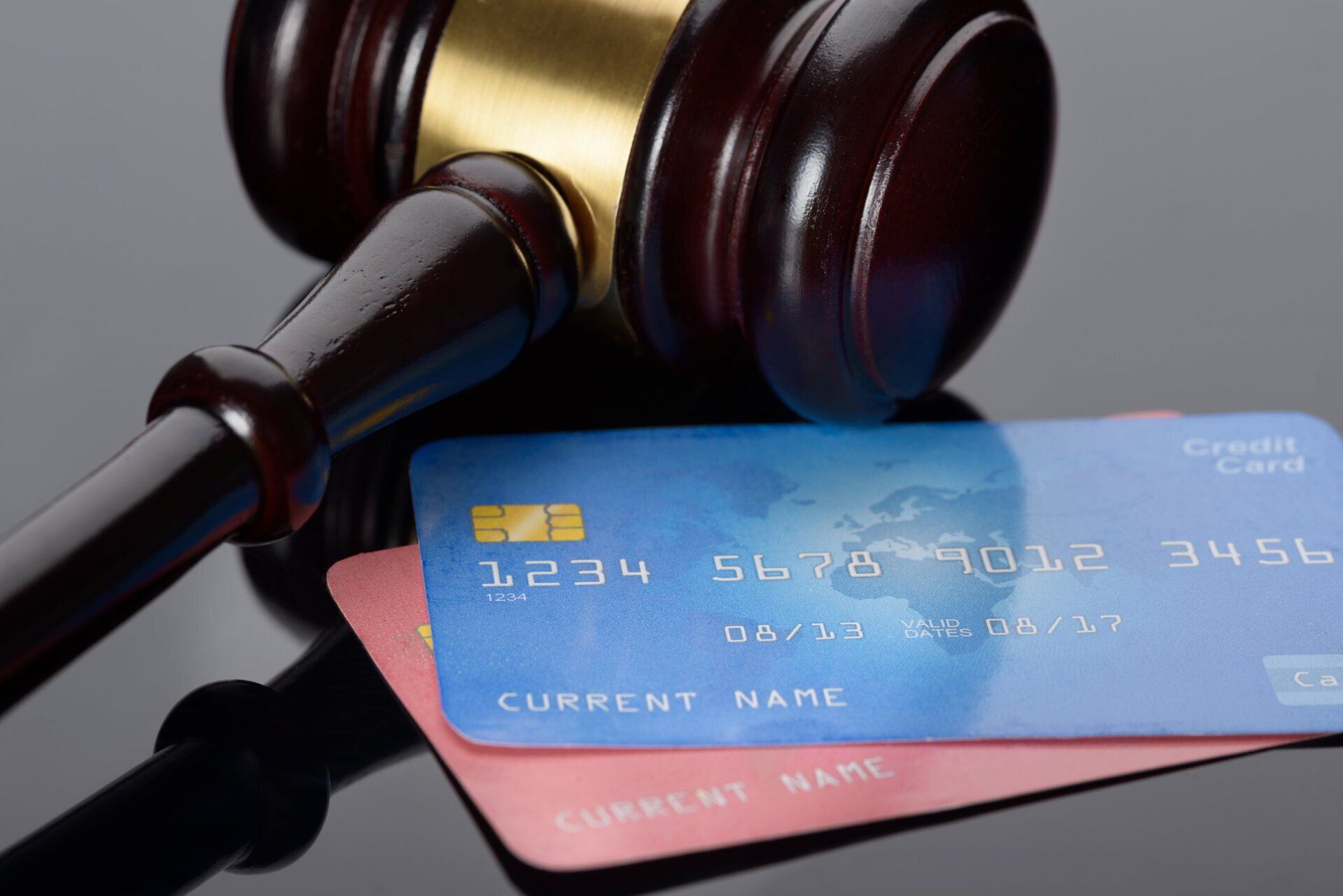 Debit cards by gavel