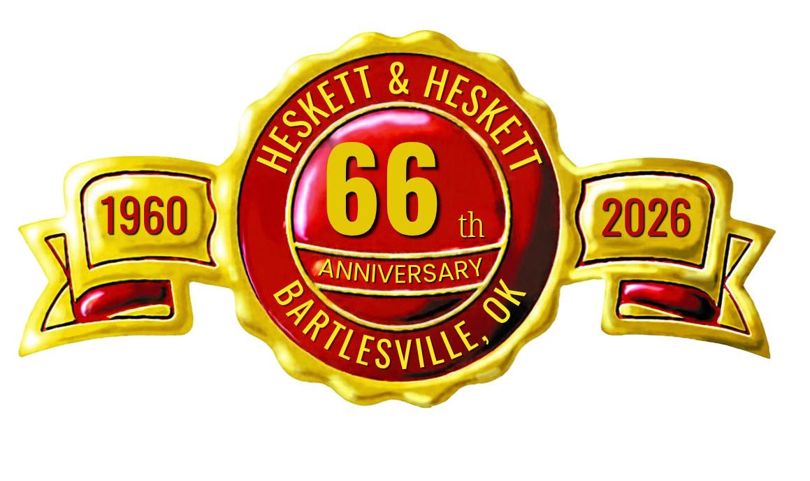 Heskett & Heskett 63rd Anniversary Seal