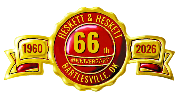 Heskett & Heskett 63rd Anniversary Seal