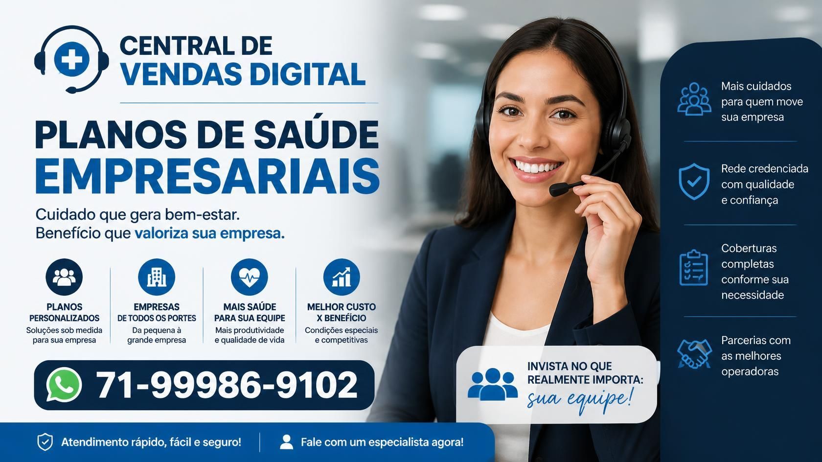 Telefone Corretor Vendas de Planos de Saude  na Bahia