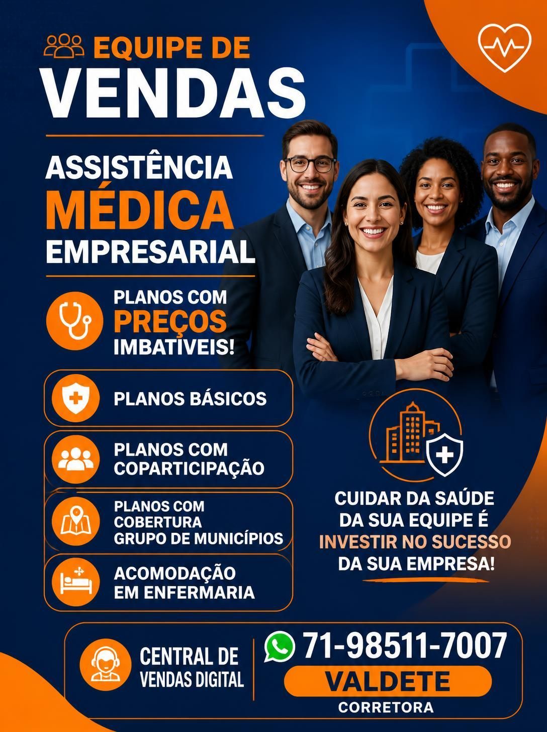 plano de saude empresarial, plano de saude para empresas, telefone corretor vendas de planos de saude, plano de saude na bahia, plano de saude em sao paulo-sp, plano de saude em brasilia-df, plano de saude em maranhão, valconsultora plano de saude