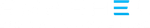 Blue hamburger menu icon on a white background