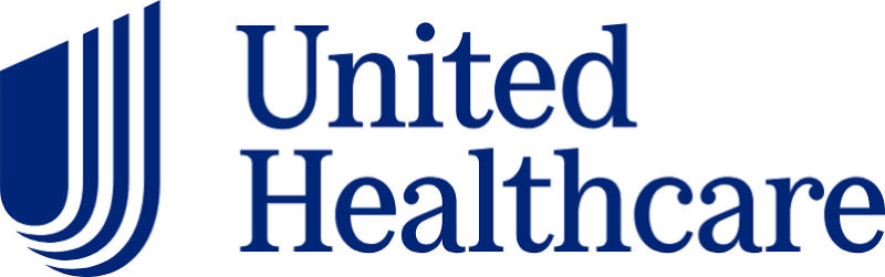 UnitedHealthcare logo in blue text and icon on a white background