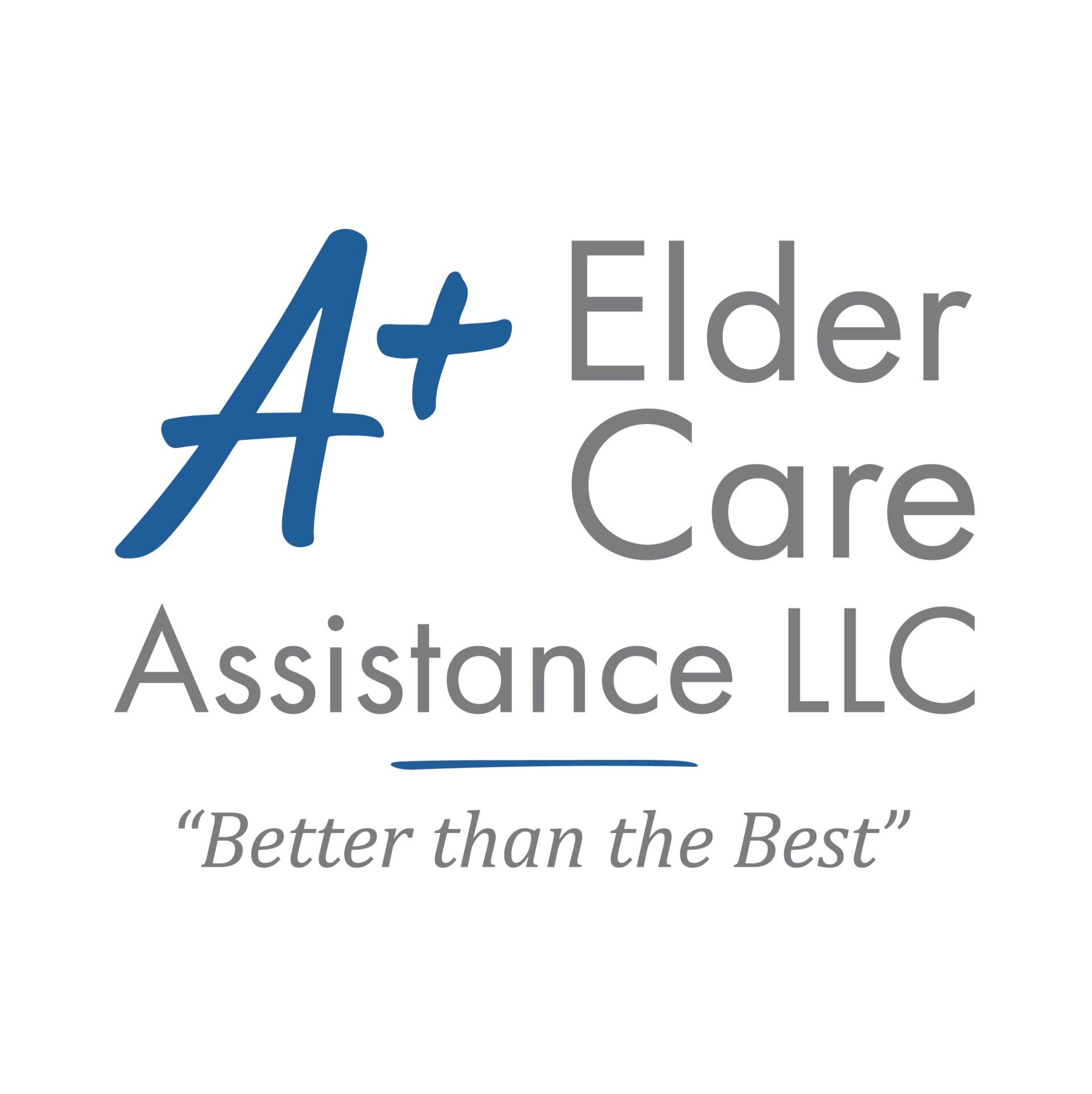logo for a plus elder care assistance