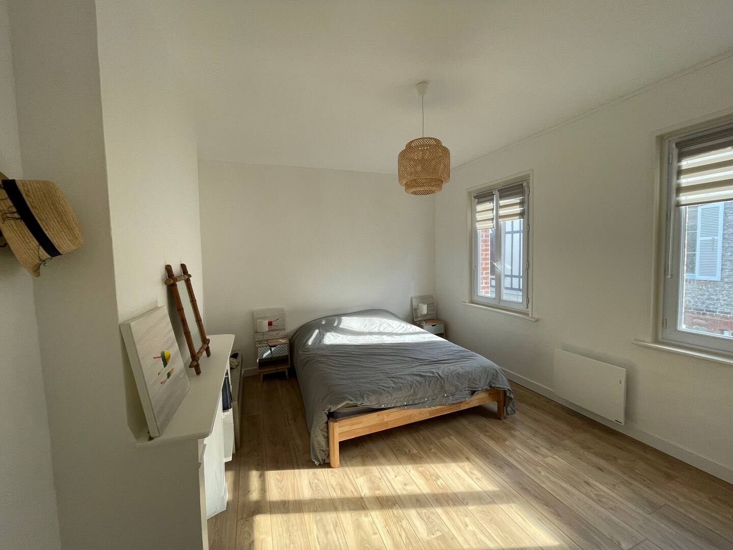 Chambre lit double