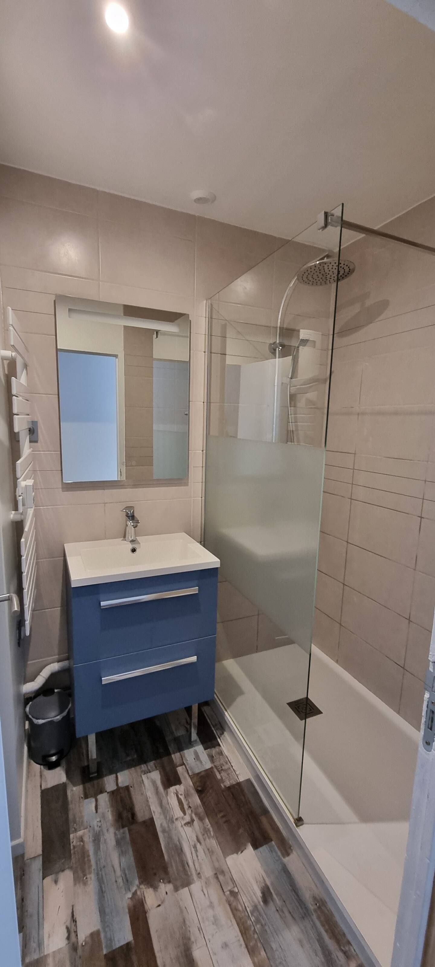 Gite maupassant à Fecamp salle de bain