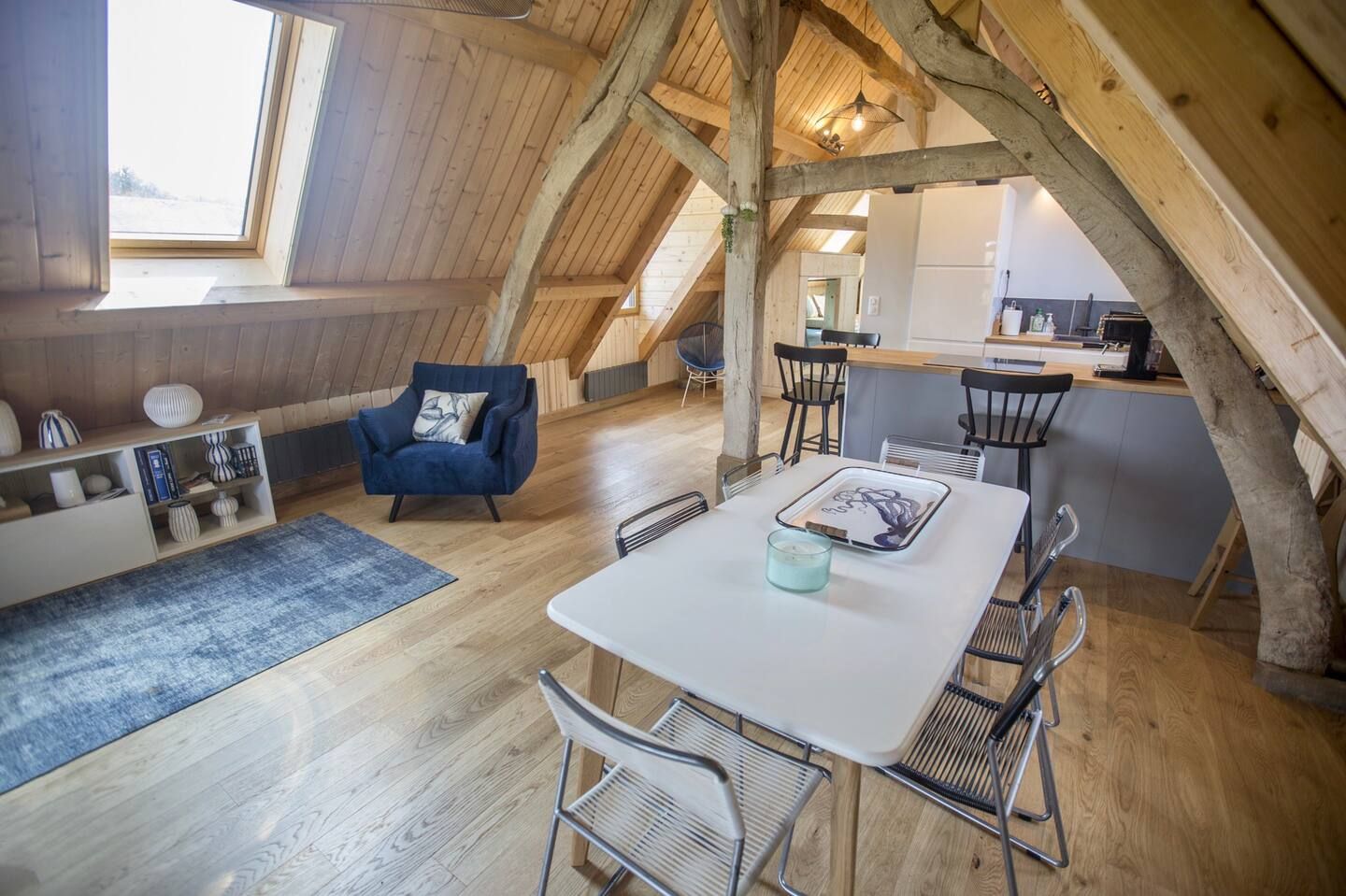 Photo représentant l'intérieur du gite
