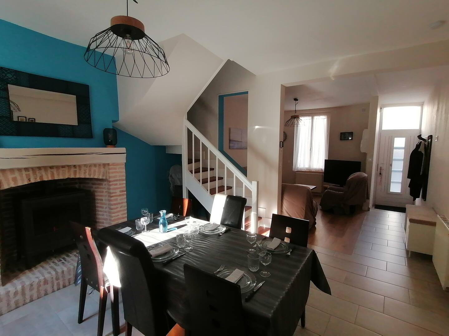 Table à manger dans le gite