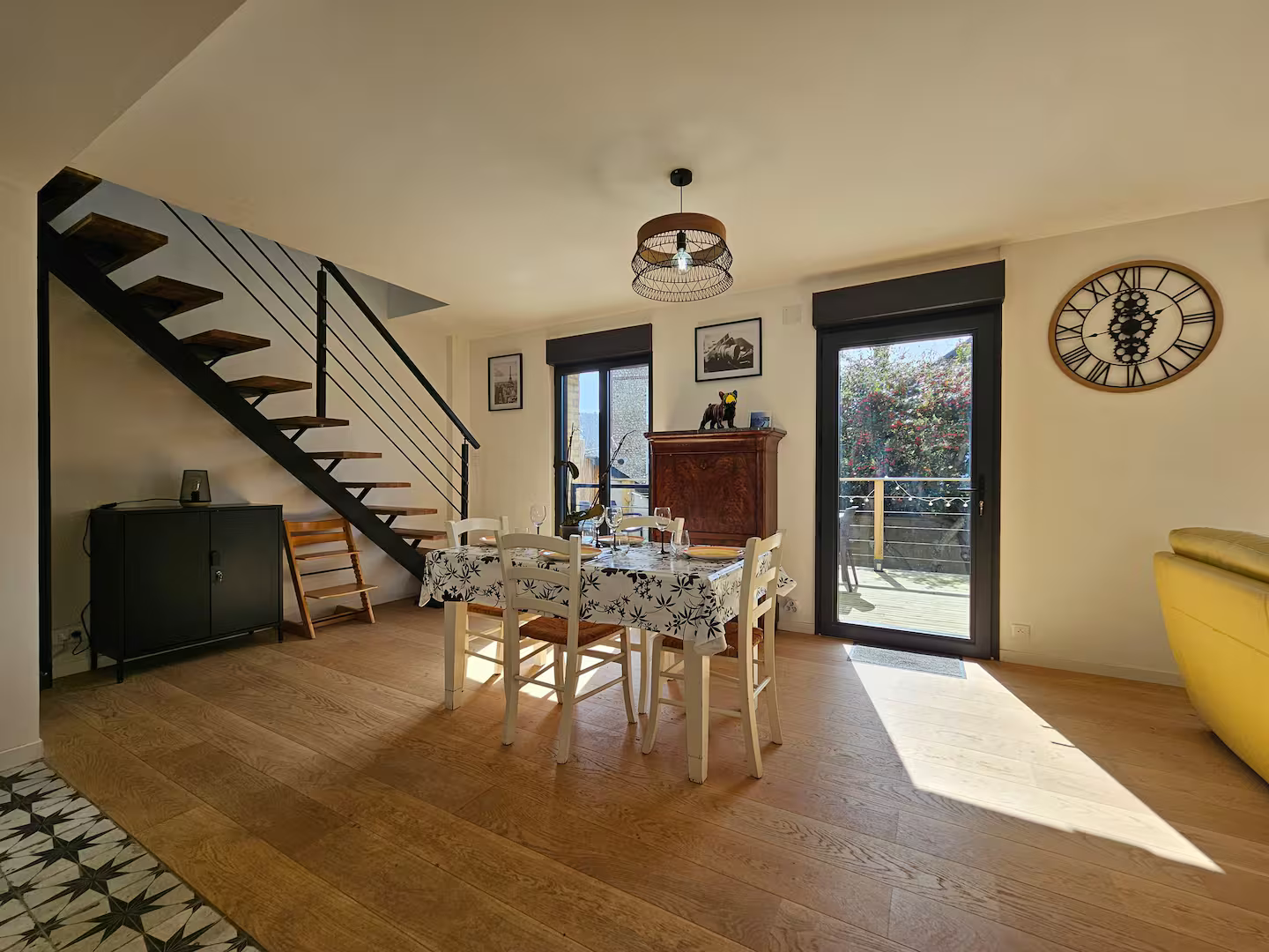 séjour escalier