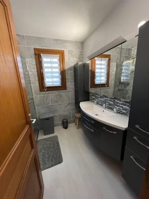 Photo de la salle de bain du gite