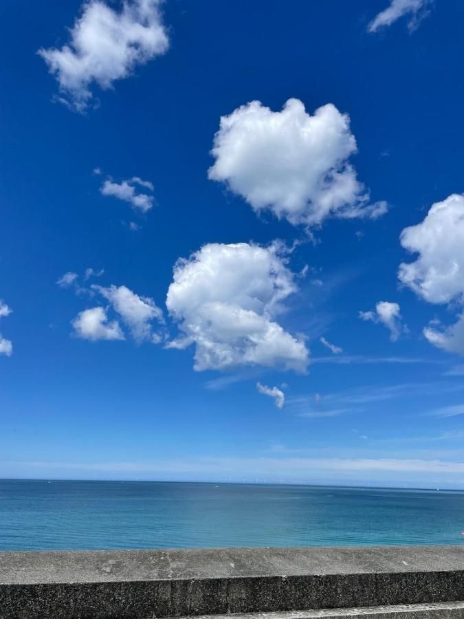 Vue sur le ciel de Fécamp