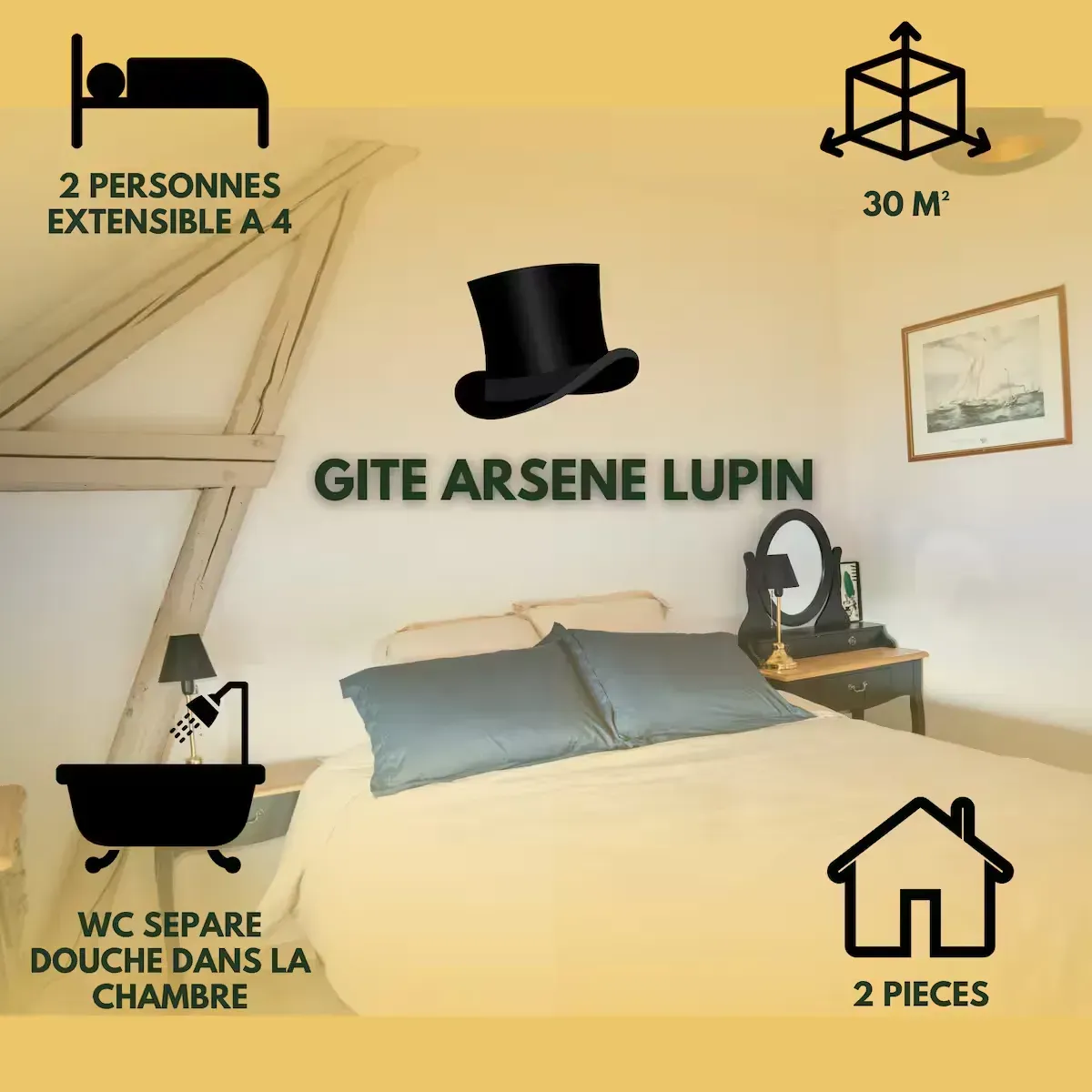 Image du gite Arsène Lupin