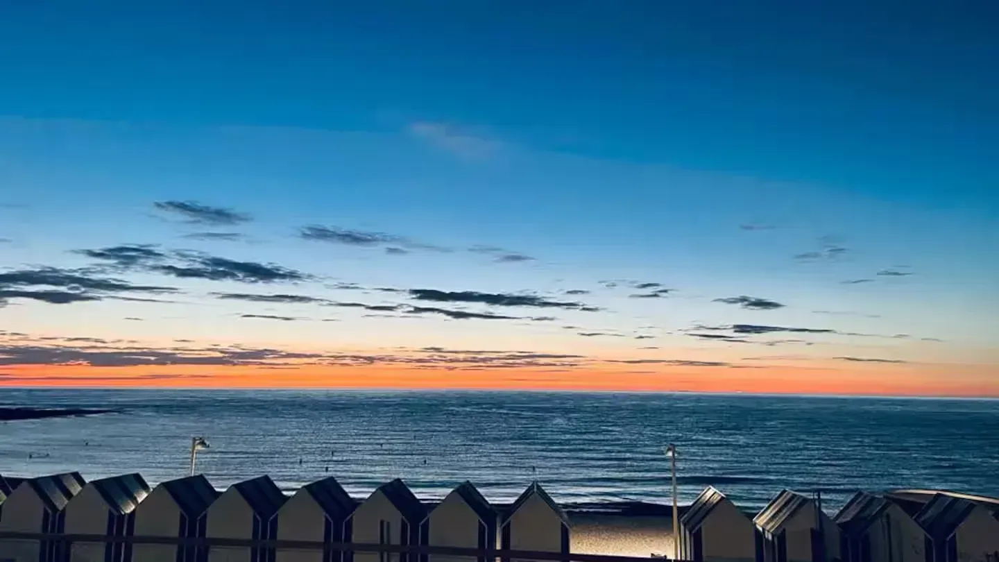 Gite à Yport plage de nuit