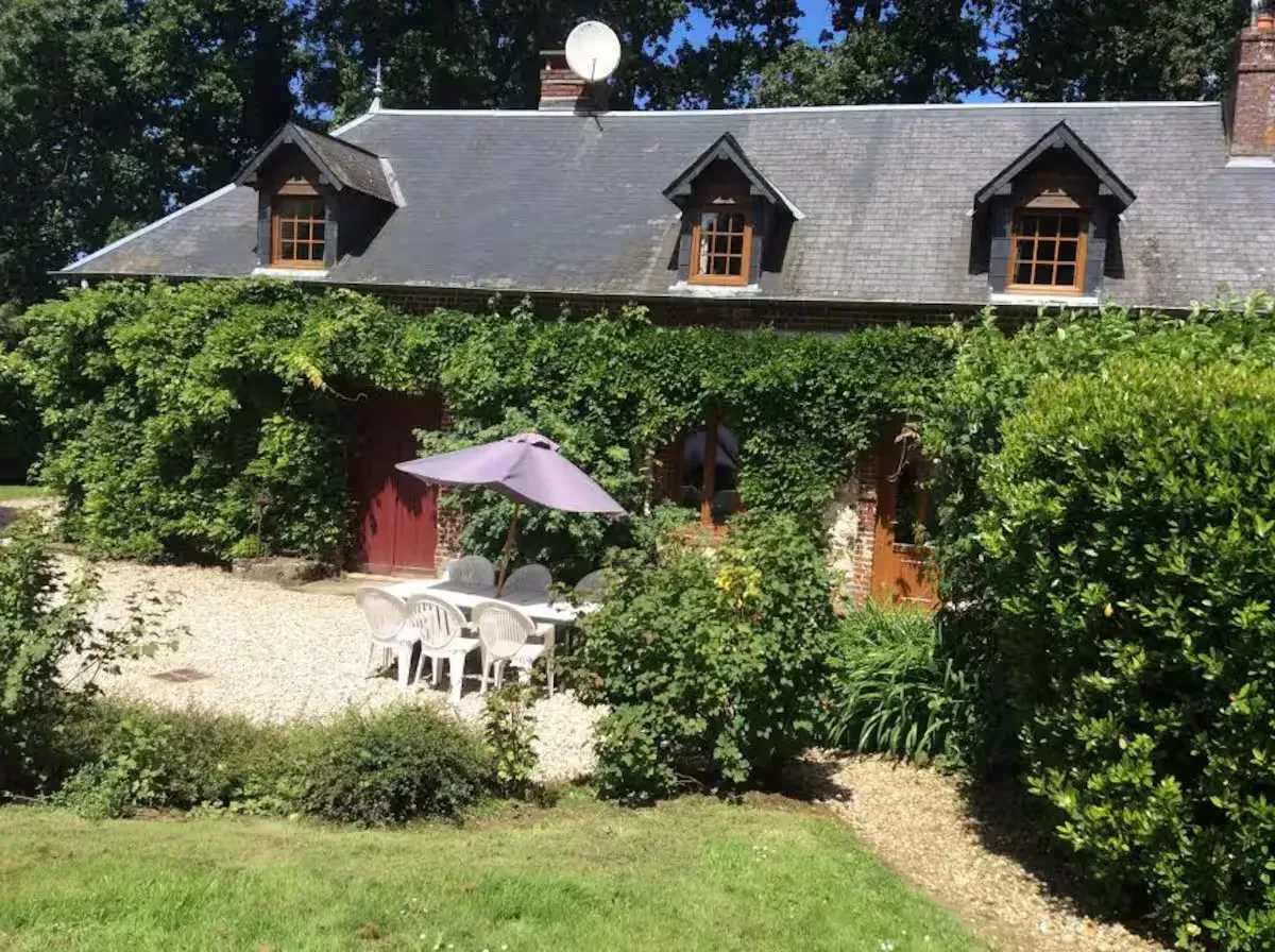 Façade du gite à Etretat