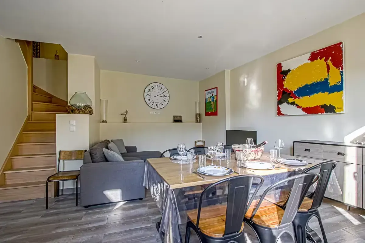 Intérieur du gite La Cabane à Etretat