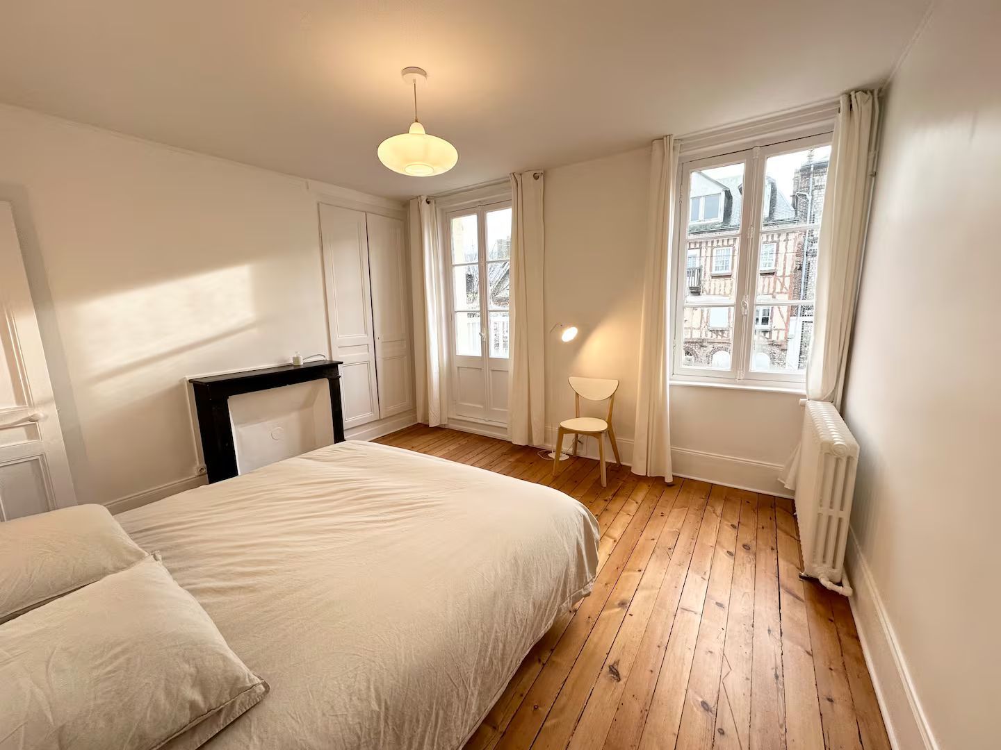 chambre lit double du gite