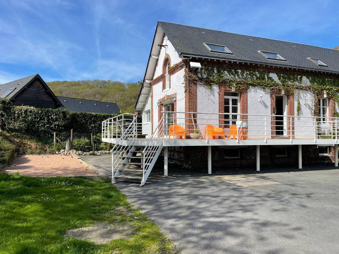 Vue extérieure du gite