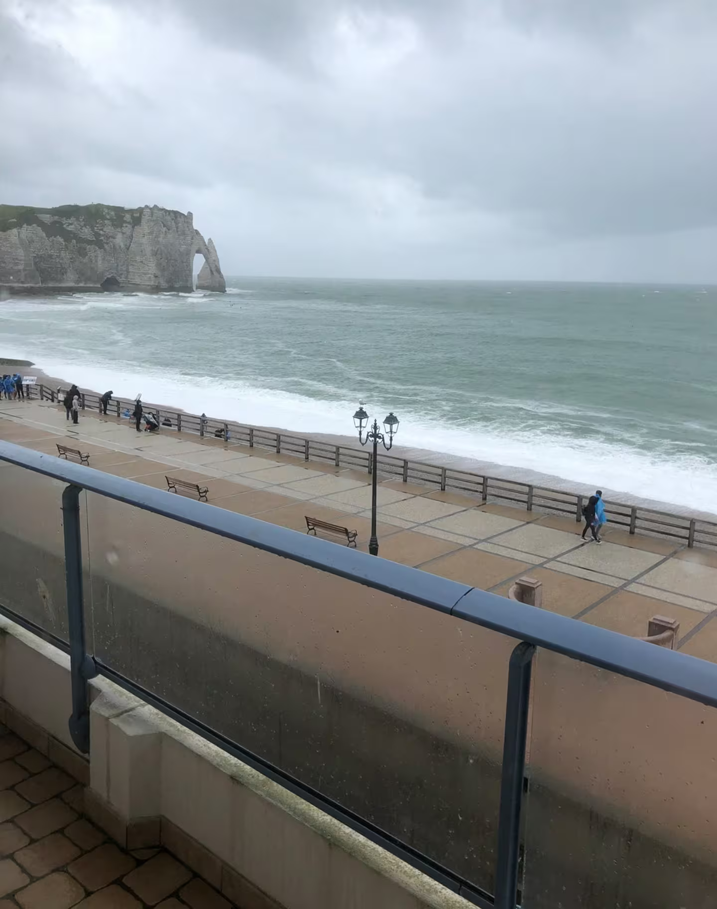 Vue sur la promenade
