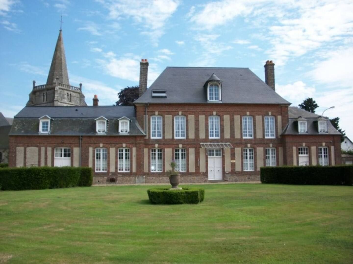 Vue sur le manoir