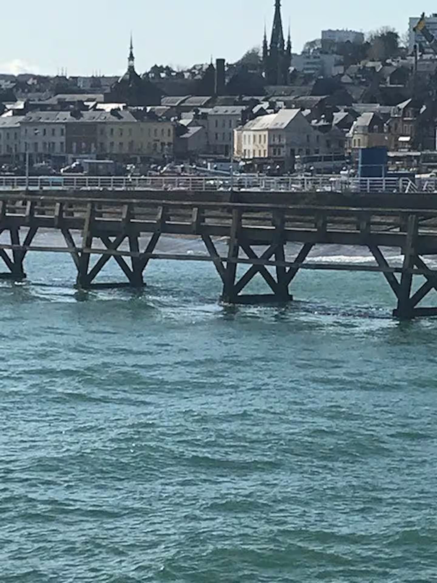Ponton à Fécamp
