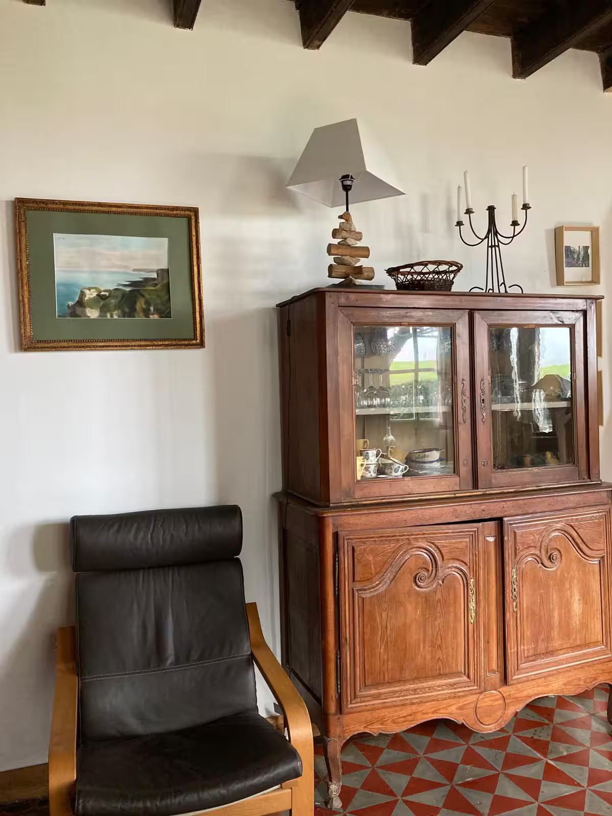 Photo du gite La Croisée salon